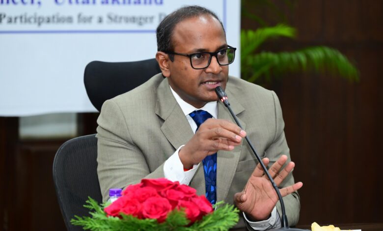 शत-प्रतिशत मतदान के लक्ष्य को हासिल करने के मुख्य निर्वाचन अधिकारी ने दिए निर्देश
