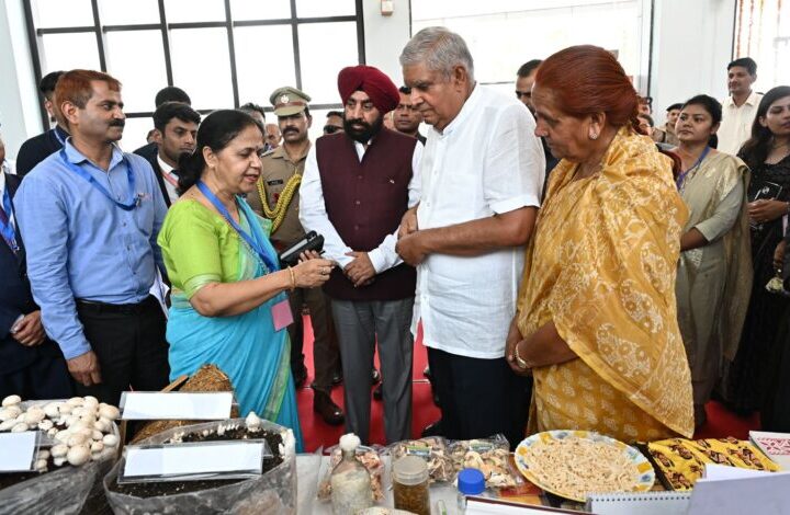 राष्ट्र की बढ़ती अर्थव्यवस्था में किसान का बहुत बड़ा योगदानः उपराष्ट्रपति