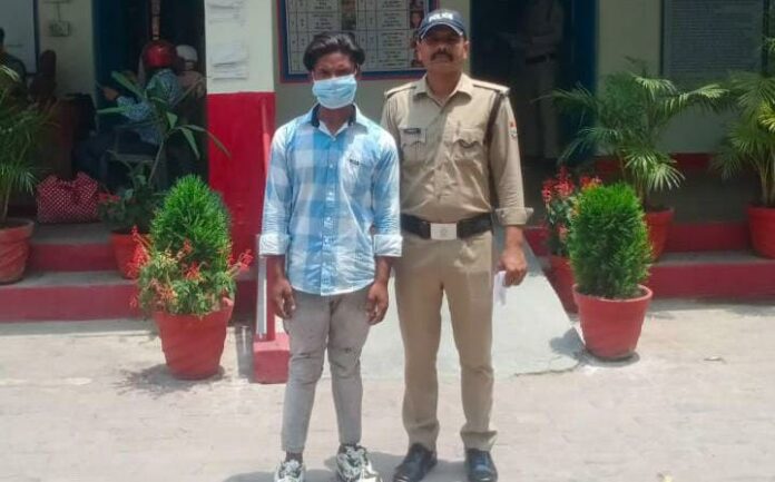 नाबालिग के साथ दुष्कर्म का आरोपी गिरफ्तार