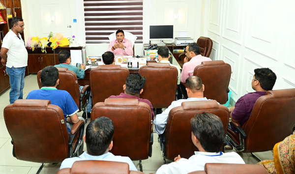 पब्लिक रिलेशन सोसाइटी ऑफ इंडिया के देहरादून चैप्टर के पदाधिकारियों एवं सदस्यों ने सचिव स्वास्थ्य से की भेंट