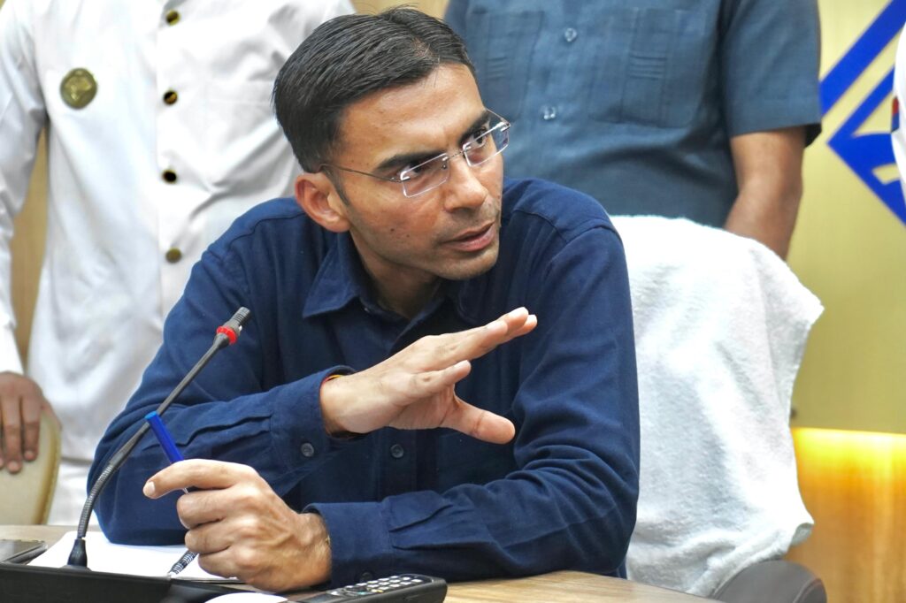 38वें राष्ट्रीय खेल की तैयारियों को लेकर डीएम ने की चर्चा