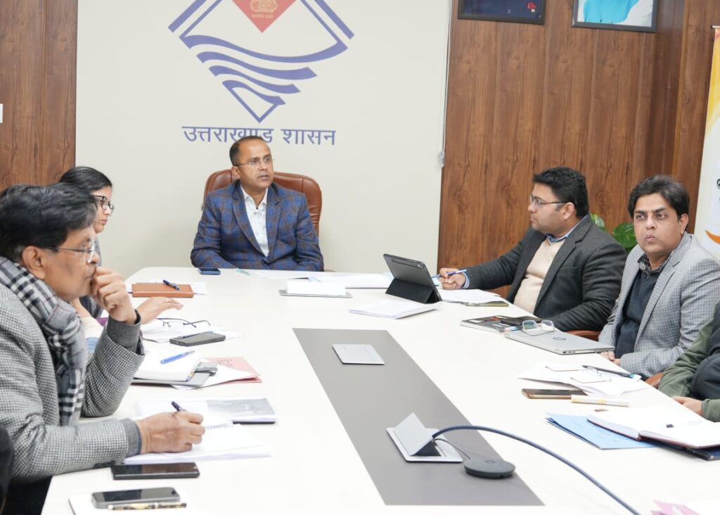 पेयजल सचिव ने जल जीवन मिशन के कार्यों की समीक्षा की