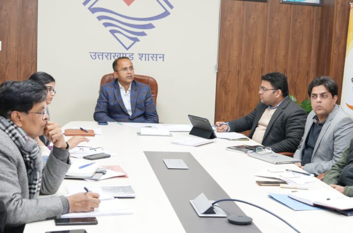 पेयजल सचिव ने जल जीवन मिशन के कार्यों की समीक्षा की