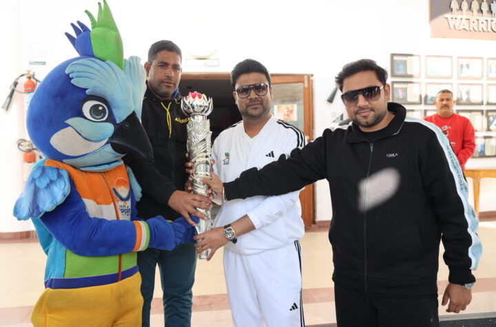 38वें राष्ट्रीय खेलों की मशाल ‘तेजस्विनी’ पहुंची तुलाज