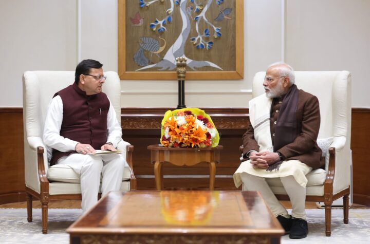 दिल्ली दौरे से लौटने के बाद प्रधानमंत्री से अपनी मुलाकात के बारे में मुख्यमंत्री ने जानकारी साझा की