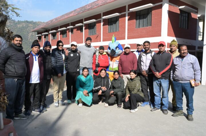 तेजस्वनी मशाल के रुद्रप्रयाग पहुंचने पर जोरदार हुआ स्वागत