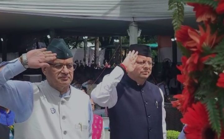 मुख्यमंत्री धामी ने कारगिल युद्ध के शहीदों को किया नमन