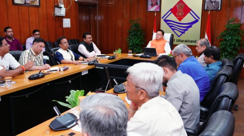मुख्यमंत्री धामी ने एलिवेटेड रोड प्रोजेक्ट में तेजी लाने के दिए निर्देश