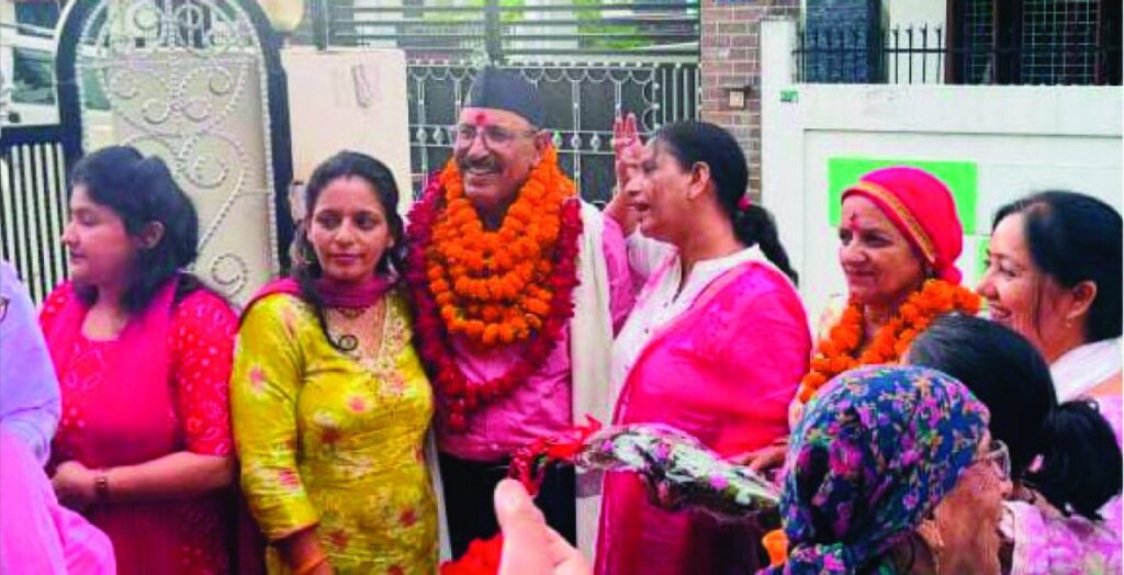 खनाड के कृपाराम जोशी हुए सेवानिवृत