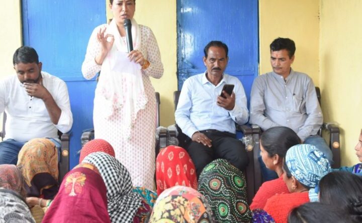 पंक्ति के अंतिम व्यक्ति तक पहुंचा विकास-  रेखा आर्या