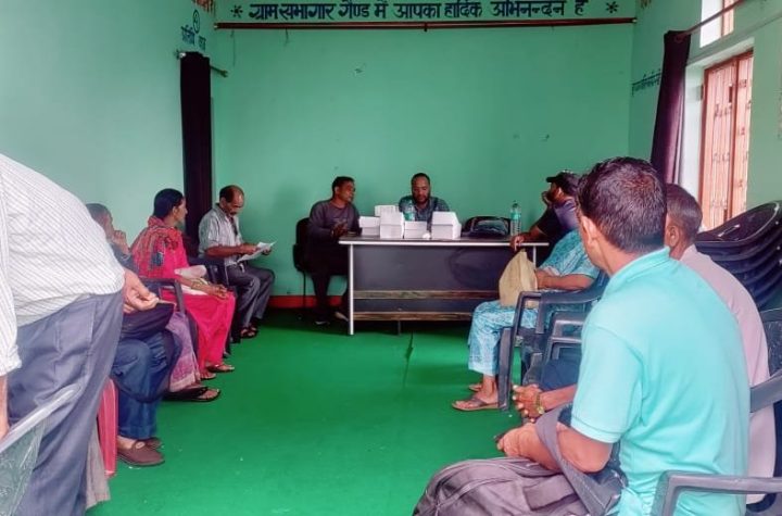 गैण्डखाल में नि:शुल्क नेत्र जांच कैम्प हुआ सम्पन्न, दर्जनों लोगों ने कराई जाँच