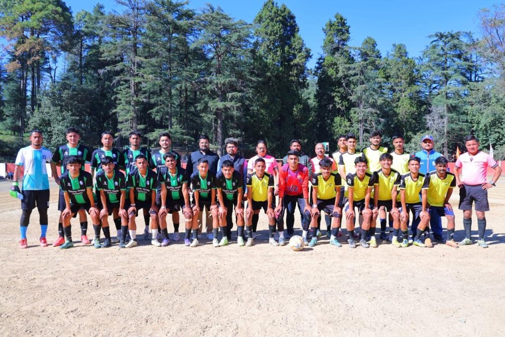 राज्य स्तरीय फुटबॉल प्रतियोगिता के दूसरे दिन रोमांचक हुए मुकाबले