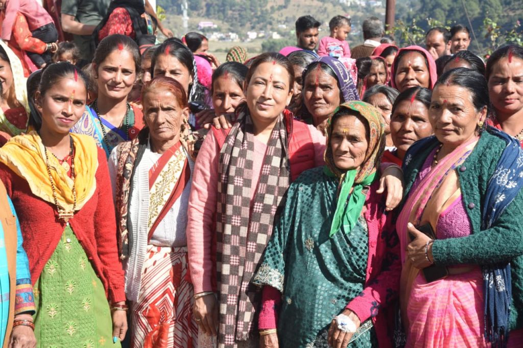 विकास कार्य प्रदेश सरकार की पहली प्राथमिकता : रेखा आर्या