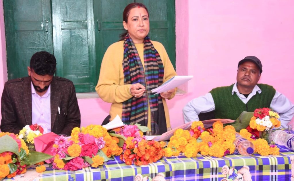 विकास कार्यों में प्रदेश सरकार पीछे नहीं रहेगी- रेखा आर्या