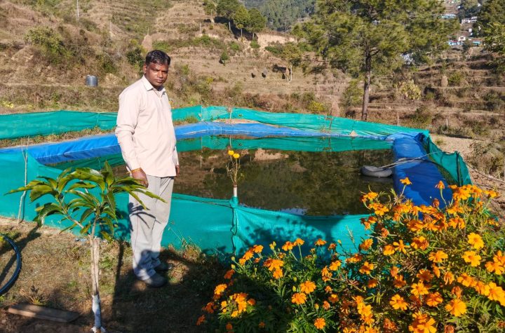 केवर्स गांव का युवा मत्स्य किसान बना प्रेरणास्रोत