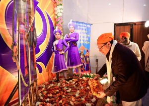 मुख्यमंत्री धामी ने मल्लीताल स्थित गुरुद्वारे में टेका माथा