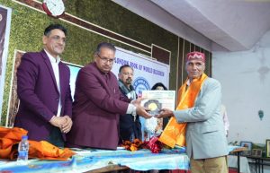 कैबिनेट मंत्री गणेश जोशी ने अखिल भारतीय कवि सम्मेलन एवं साहित्यकार सम्मान समारोह में किया प्रतिभाग