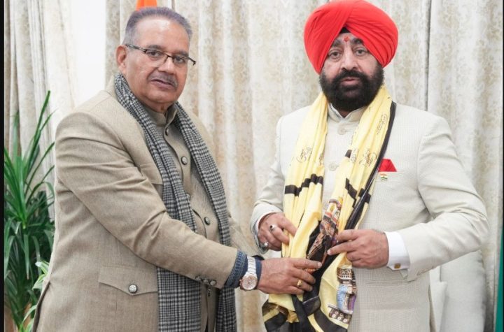 कैबिनेट मंत्री गणेश जोशी ने राज्यपाल से की शिष्टाचार भेंट, नववर्ष 2026 की दी शुभकामनाएं